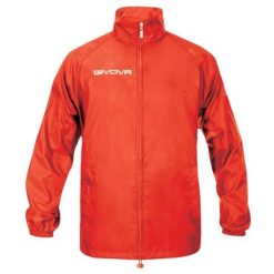 Męska Kurtka Wodoodporna Basico. Czerwone kurtki Givova, l, bez wzorów, bez kaptura. Za 74.99 zł.