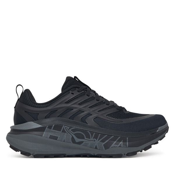 Buty do biegania Hoka. Czarne buty do biegania HOKA, bez wzorów, bez zapięcia, do biegania. Za 829.99 zł.