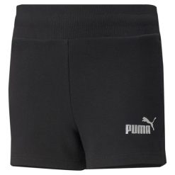 Młodzieżowe szorty Essentials+ PUMA Black. Czarna szorty Puma, m, bez wzorów, eleganckie. W wyprzedaży za 96.50 zł.