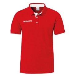 Polo Uhlsport Essential Prime. Białe koszulki polo Uhlsport, xl, bez wzorów, bez kołnierzyka, bez ramiączek, do piłki nożnej. Za 170.00 zł.