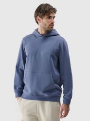 4F Bluza w kolorze niebieskim rozmiar: M. Niebieskie bluzy 4F, m, bez wzorów, z kapturem. Za 88.43 zł.