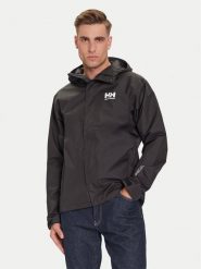 Helly Hansen Kurtka przeciwdeszczowa Seven 62047 Czarny Regular Fit. Czarne kurtki outdoor i hardshell Helly Hansen, l, bez wzorów, z syntetyku, bez kaptura. Za 449.99 zł.