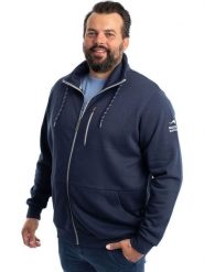 Roadsign Bluza w kolorze granatowym rozmiar: 3XL. Niebieskie bluzy Roadsign, xl, bez wzorów, z bawełny, bez kaptura. Za 86.99 zł.