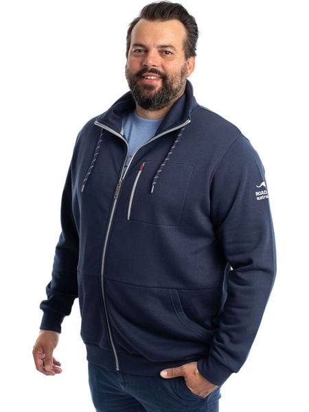 Roadsign Bluza w kolorze granatowym rozmiar: 3XL. Niebieskie bluzy Roadsign, xl, bez wzorów, z bawełny, bez kaptura. Za 86.99 zł.