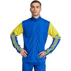 Bluza męska adidas Squadra 25 Training. Niebieskie bluzy Adidas, m, bez wzorów, z poliesteru, bez kaptura. Za 129.00 zł.