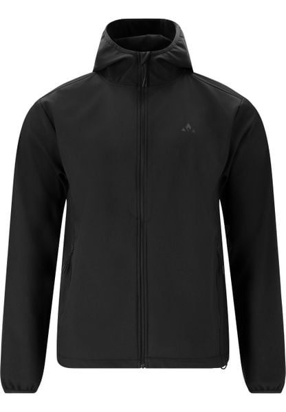 Kurtka wodoodporna Whistler Luango. Czarne kurtki WHISTLER, m, bez wzorów, z poliesteru, z kapturem. Za 269.99 zł.
