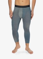 Legginsy termoaktywne Ortovox 185 Rock'N'Wool Print SP. Niebieskie bielizna termoaktywna ORTOVOX, l, bez wzorów, z materiału, trekkingowe. Za 438.89 zł.
