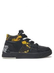 Versace Jeans Couture Sneakersy 77YA3SJ7 Czarny. Czarne buty sportowe casual Versace Jeans Couture, bez wzorów, z jeansu, bez zapięcia. Za 549.99 zł.