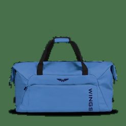 WINGS Duża torba podróżna ROOK blue. Niebieskie torby na ramię Wings, bez wzorów, z materiału, na ramię, duże, bez dodatków. Za 239.90 zł.