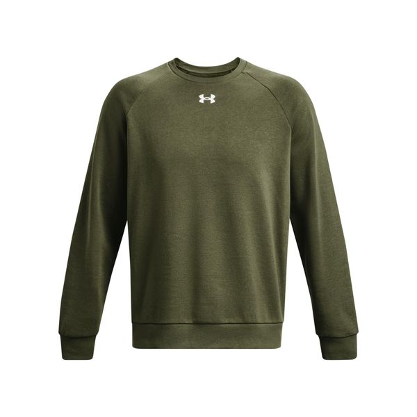 Bluza Under Armour Rival Fleece Crew. Zielone bluzy Under Armour, m, bez wzorów, bez kaptura. Za 283.00 zł.