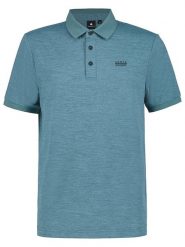 LUHTA Funkcyjna koszulka polo "Kivilahti" w kolorze niebieskim rozmiar: M. Niebieskie bezrękawniki Luhta, m, bez wzorów, bez kołnierzyka, bez ramiączek. Za 136.45 zł.