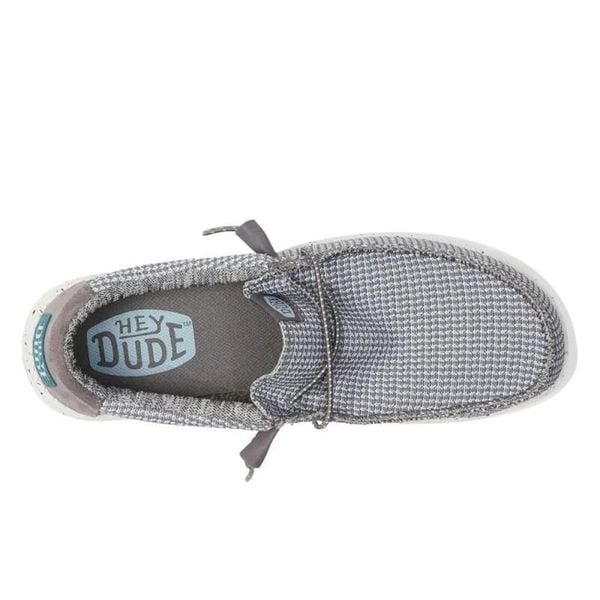 Tenisówki Hey Dude Model Wally Sport Mesh Kolor Szary. Szare trampki PRO BRANDS, m, bez wzorów, bez zapięcia. Za 254.30 zł.