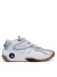 Shaq Sneakersy SHAQNOTIX AQ95008M-WT Biały. Białe buty sportowe casual Shaq, bez wzorów, ze skóry, bez zapięcia. Za 269.99 zł.