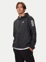 Adidas Kurtka do biegania Own The Run IN1483 Czarny Slim Fit. Czarne kurtki do biegania Adidas, m, bez wzorów, z syntetyku, bez kaptura, do biegania. Za 329.99 zł.