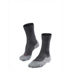 Skarpetki Falke TK5. Szare skarpety Falke, bez wzorów, z poliamidu. Za 116.00 zł.