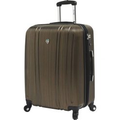 Mia Toro walizka podróżna M1093/3-M złoty. Żółte walizki Mia Toro, bez wzorów. Za 375.00 zł.