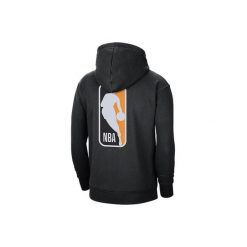 Bluza męska nike nba team 31 essential fleece pullover hoodie black orange. Czarne bluzy Nike, m, bez wzorów, bez kaptura. Za 249.00 zł.