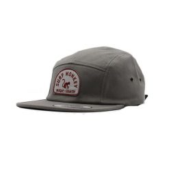 Czapka 5-panelowa - Płaski daszek - Jockey / Rozmiar uniwersalny (Szary). Szare czapki z daszkiem SURF MONKEY, bez wzorów. Za 179.95 zł.
