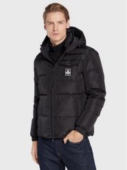 RefrigiWear Kurtka puchowa G02803 G02803 Czarny Regular Fit. Czarne kurtki Refrigiwear, m, bez wzorów, z puchu, bez kaptura. Za 1,039.00 zł.