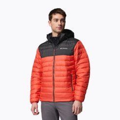 Kurtka męska Columbia Powder Lite II Hooded. Brązowe kurtki Columbia, m, bez wzorów, bez kaptura. Za 509.99 zł.