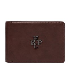 Portfel Beverly Hills Polo Club. Brązowe portfele Beverly Hills Polo Club, bez wzorów. Za 59.99 zł.