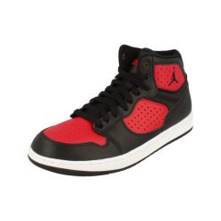 Buty męskie sneakersy sportowe Nike JORDAN ACCESS. Czarne buty do biegania Nike, bez wzorów, bez zapięcia, do biegania. W wyprzedaży za 379.00 zł.