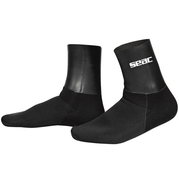 Seac skarpety neoprenowe Anatomic HD 3.5 mm. Czarne skarpety SEAC, bez wzorów, z neoprenu. Za 145.00 zł.