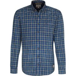 Koszula "Jack" - Regular fit - w kolorze niebieskim. Niebieskie koszule Camel Active, m, bez wzorów, z bawełny, bez kołnierzyka, bez ramiączek. W wyprzedaży za 87.95 zł.