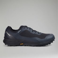 Buty turystyczne męskie vBerghaus Vc22 GTX. Czarne buty trekkingowe Berghaus, bez wzorów, bez zapięcia, trekkingowe. Za 519.99 zł.