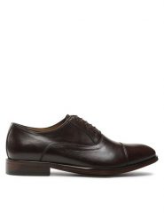 Lord Premium Półbuty Oxford 5500 Brązowy. Brązowe eleganckie półbuty Lord Premium, bez wzorów, ze skóry, bez obcasa, bez zapięcia. Za 499.99 zł.