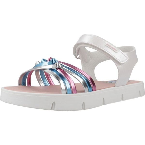 Sandały PABLOSKY 441004P Biały. Białe sandały PABLOSKY, z syntetyku, bez zapięcia. Za 209.99 zł.