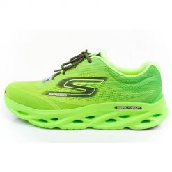 Buty do biegania męskie Skechers Go Run. Zielone buty do biegania Skechers, bez wzorów, z materiału, bez zapięcia, do biegania. Za 386.00 zł.