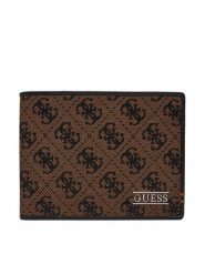 Guess Portfel SMBOLJ LEA20 Brązowy. Brązowe portfele Guess, z aplikacjami, z materiału. Za 329.99 zł.