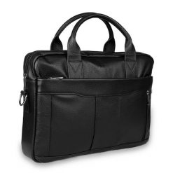 Torba skórzana Pavone Nero Parma 2461 BL czarna. Czarne torby na laptopa Pavone Nero. Za 679.99 zł.