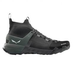 Buty trekkingowe męskie Salewa Wildfire Nxt Knit. Czarne buty trekkingowe Salewa, bez wzorów, z materiału, bez zapięcia, trekkingowe. Za 1,097.00 zł.