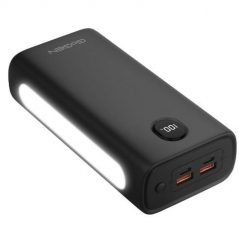 Powerbank GoGen PB300003B 30000 mAh czarny. Czarne powerbanki No name. Za 155.99 zł.