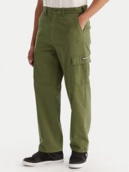 DC Shoes Spodnie cargo Worker Baggy Chino Cargo EDYNP03170 Zielony Relaxed Fit. Zielone eleganckie spodnie DC Shoes, m, bez wzorów, z bawełny. Za 369.99 zł.
