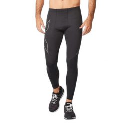 Długie legginsy kompresyjne 2XU Ignition. Czarne legginsy długie sportowe 2XU, m, bez wzorów. Za 620.00 zł.
