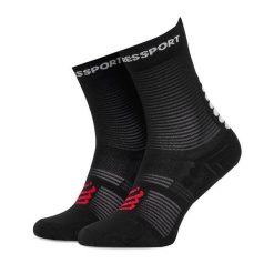 Skarpety Niskie Unisex Compressport. Czarne skarpety Compressport, bez wzorów. Za 89.99 zł.
