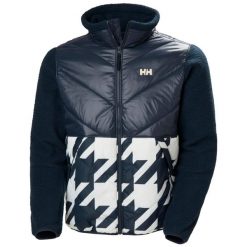 Kurtka puchowa Helly Hansen Village Hybrid. Niebieskie kurtki Helly Hansen, na zimę, m, bez wzorów, z puchu, bez kaptura. W wyprzedaży za 682.50 zł.