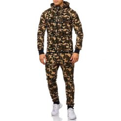 REDOX Dres Męski 47005-1 Khaki Moro r. S. Komplety dresowe marki REDOX. Za 170.00 zł.