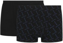 Fila Bokserki 2-pack Czarny, XL. Czarne bokserki Fila, xl, bez wzorów, z materiału. Za 88.66 zł.