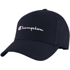 802410 Czapka Z Daszkiem Z Logo. Czarne czapki z daszkiem Champion, bez wzorów. Za 97.99 zł.