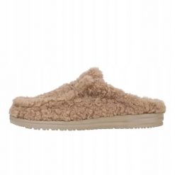 HeyDude Męskie Mokasyny Wally Slipper. Brązowe mokasyny Hey dude, bez wzorów, z materiału, bez obcasa, bez zapięcia. Za 239.00 zł.