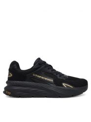 EA7 Emporio Armani Sneakersy X8X178 XK382 M701 Czarny. Czarne buty sportowe casual EA7 Emporio Armani, bez wzorów, z materiału, bez zapięcia. Za 679.99 zł.