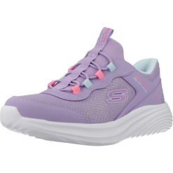 Buty SKECHERS BOUNDER PRO Fioletowy. Fioletowe buty trekkingowe Skechers, bez wzorów, z syntetyku, bez zapięcia. Za 216.99 zł.