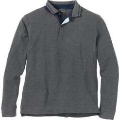 Shirt polo z długim rękawem Regular Fit bonprix antracytowy melanż. Bluzki z długim rękawem marki ASICS. Za 37.99 zł.