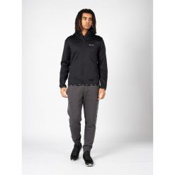 Bluza trekking męska. Czarne bluzy Champion, m, bez wzorów, z elastanu, bez kaptura. Za 250.00 zł.
