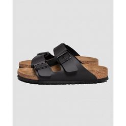 Klapki Birkenstock Arizona Czarne Dorosłych. Brązowe klapki Birkenstock, z materiału. Za 537.00 zł.