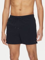 Tommy Hilfiger Szorty kąpielowe UM0UM03477 Granatowy Regular Fit. Niebieskie kąpielówki Tommy Hilfiger, l, bez wzorów, z syntetyku. Za 149.99 zł.